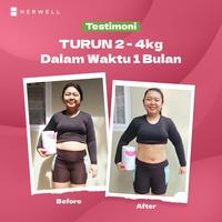 Gambar Herwell Herslim - Isi 20 Sachet Meal Replacement - Pengganti Makan untuk Diet dari Flimty Online Store undefined 4 Tokopedia
