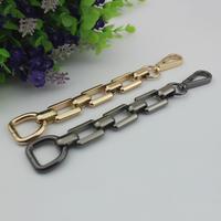 Gambar 18CM Short Metal Chain Bag Extension Chain For Handle Bag Handbag Gold Silver Shoulder Strap Replacement DIY Accessories For Bag dari tokosuhartinii undefined 2 Tokopedia