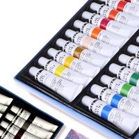 Gambar 24 Colors Professional Oil Painting Paint Drawing Pigment 12ml Tubes Set Artist Art Supplies for Beginner dari Pushpa Rrachana undefined 5 Tokopedia