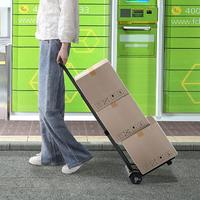 Gambar Troli Lipat 40kg Galon Koper -Troli Portabel Luggage Cart Berkualitas dari Adiaa Fajri undefined 5 Tokopedia