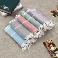 Gambar 100x180cm Large Beach Turkish Towel Bath Towel Hammam Tech Up dari cv hati undefined 1 Tokopedia