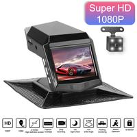 Gambar Dual Lens 1080P Car DVR Center Console HD Night Vision Cycle Recording Car Electronics 2 Inch Driving Recorder Video Recorder dari najaashopp undefined 4 Tokopedia