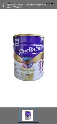 Gambar Pediasure Triplesure Madu 850g dari luje undefined 1 Tokopedia