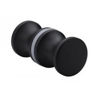 Gambar NEWMEROFA Durable Bathroom Hardware Kitchen Shower Door Handle Wardrobe Pulls Glass Door Knob Cabinet Handle - silver-A dari Zazan Seller undefined 3 Tokopedia