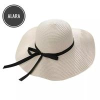 Gambar Topi pantai lebar ggir anti uv nita fashion topi import dari JessenSto undefined 2 Tokopedia