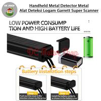 Gambar Handheld Metal Detector Metal Alat Deteksi Logam Super Scanner Bukan Garrett Berkualitas dari Nisaa Ardani undefined 3 Tokopedia