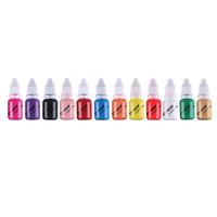 Gambar (IMPORT) 12/19 /30 Color 10ML Acrylic Paint Ink  Airbrush Nail Ink Water Paint Airbrush Nails for Spray Art Supplies acrylic paint set dari MarketIdea undefined 1 Tokopedia