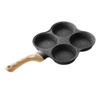 Gambar Kitchen Four-Hole Non-Stick Omelet Pancakes Ham Eggs Frying Pan Cooking Tool For Home Cooking, Hotel And Restaurant dari Icebound Phantom undefined 5 Tokopedia