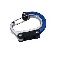 Gambar Carabiner Hybrid Gear Clip Carabiner Rotating Hook Strong Clips Camping Hiking Travel Backpack Mountain Climbing Outdoor Gadget dari baskom61 undefined 2 Tokopedia