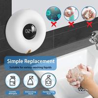 Gambar Wall Mounted Soap Dispenser 280ml Touchless Automatic Liquid Foam Soap Dispenser Hand Sanitizer Bathroom Home Accessories dari Izdihaarctore undefined 2 Tokopedia