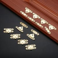 Gambar DRELD 10Pcs Antique Gold Jewelry Box Padlock Latch Hasp Locked Wooden Wine Gift Box Handbag Buckle Hardware Accessories 41*24mm dari MINYAK URUT 04 undefined 4 Tokopedia
