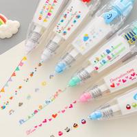 Gambar Kawaii Various Pattern Mechanical Design Decorative Correction Tape Cute Corrector Diary Stationery School Supplies Accessories dari 34HASNAHH 64 undefined 2 Tokopedia
