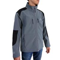 Gambar Jaket Consina Expedition Softshell Grey original jacket windbreaker windproof waterproof anti angin anti air hiking riding - L dari Lavendura undefined 3 Tokopedia