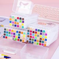 Gambar 12/24 pcs/set Double Tip Marker Pen Washable Graffiti Pen Stationery Pen Set Art Markers School Office Supplies Markers Set dari goeginooSh undefined 4 Tokopedia