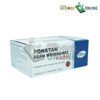 Gambar PONSTAN 500MG 1 STRIP 10 TABLET dari Apotek Sendang Mojoroto undefined 3 Tokopedia