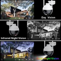 Gambar cctv outdoor PTZ jarak jauh lewat hp wifi 360 derajat / smart cctv camera cctv tanpa kabel tanpa wifi waterproof Koneksi Bluetooth / NEW CCTV - +64GB MEMORY dari Serenea undefined 4 Tokopedia