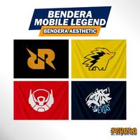 Gambar Bendera Mobile Legend Team E Sport Bendera EVOS RRQ BETRON ONIC Dekorasi Kamar dari berkahBapak undefined 1 Tokopedia