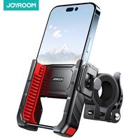 Gambar Dasudify Joyroom Bike Phone Holder Universal One-hand Operation Bicycle Motorcycle Phone Holder For 4.7-7" Mobile Phone Shockproof Brand New dari Dasudify undefined 1 Tokopedia