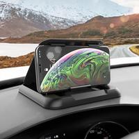 Gambar Dasudify Carbon Fiber Car Phone Holder Dashboard Universal 3 To 7 Inch Mobile Phone Clip Mount Bracket for IPhone XR XS MAX GPS Stand Brand New dari Dasudify undefined 2 Tokopedia