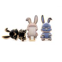 Gambar Dasudify 1~6PCS Finger Ring Holder For Phone Cute Rabbit Shape Mobile Phone Holders Universal Cell Phone Stands Foldable Finger Ring Brand New dari Dasudify undefined 4 Tokopedia