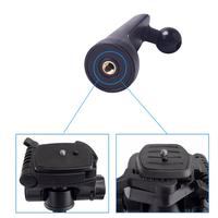 Gambar Dasudify Rotatable Phone Holder Clip Cellphone Tripod Mount Clamp 17MM Ball Head Adapter Connector Mobile Phone Tablet Brand New dari Dasudify undefined 4 Tokopedia