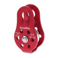 Gambar Heavy Duty 20KN Fixed Side Rope Pulley Outdoor Rock Climbing Tree Surgeon Rigging Rappelling Gear Equipment - 2 Colors dari Winged Nightmare undefined 5 Tokopedia