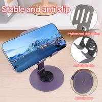 Gambar Dasudify Luxury Metal Aluminum Mobile Phone Holders 360 Degree Rotation Cellphone Desktop Stands Protable Foldable Tablet Support Bracket Brand New dari Dasudify undefined 3 Tokopedia
