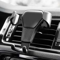 Gambar Dasudify Universal Gravity Car Air Vent Mount Cradle Holder Stand for iPhone Mobile Cell Phone GPS Handsfree Car Bracket Brand New dari Dasudify undefined 2 Tokopedia