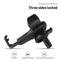 Gambar Dasudify Universal Gravity Car Air Vent Mount Cradle Holder Stand for iPhone Mobile Cell Phone GPS Handsfree Car Bracket Brand New dari Dasudify undefined 4 Tokopedia