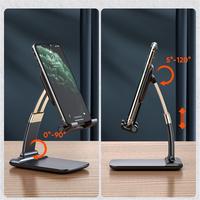 Gambar Dasudify 2022 Metal Desktop Tablet Holder Table Cell Foldable Extend Support Desk Mobile Phone Holder Stand For iPhone iPad Adjustable Brand New dari Dasudify undefined 3 Tokopedia