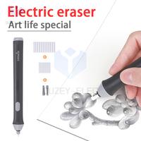 Gambar Sketch Electric High Gloss Eraser Art Painting Automatic Eraser Rechargeable for Artists Childrens Student Stationery Supplies dari Sterdo Market undefined 1 Tokopedia