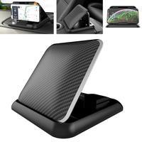 Gambar Dasudify Carbon Fiber Car Phone Holder Dashboard Universal 3 To 7 Inch Mobile Phone Clip Mount Bracket for IPhone XR XS MAX GPS Stand Brand New dari Dasudify undefined 1 Tokopedia