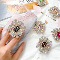 Gambar Dasudify Shinny Grip Tok Diamond Glitter Phone Holder Smartphone Ring For iPhone Support Telephone Cellphone Bracket Mobile Stand Brand New dari Dasudify undefined 2 Tokopedia