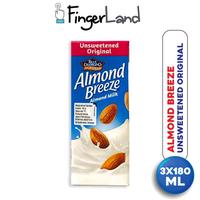 Gambar fResh- ALMOND BREEZE Almond Milk Unsweetened 180 ml Susu Unsweetened 3 PCS dari SuperFoodie3 undefined 1 Tokopedia