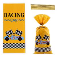 Gambar 50 PC PLASTIK KEMASAN BINGKISAN KUE COOKIES SNACK HAMPERS PESTA ULANG TAHUN ANAK MOTIF  FORMULA 1 RACING CAR dari cocomelon jkt undefined 4 Tokopedia