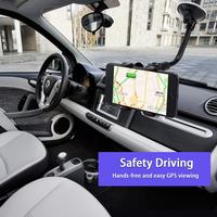Gambar Dasudify 360 Rotate Sucker Car Phone Holder Flexible Mount Stand Mobile Cell Support For iPhone Samsung Xiaomi Clip Phone Holder in Car Brand New dari Dasudify undefined 2 Tokopedia