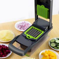 Gambar Multifunctional Home Vegetable Cutter 14-Piece Peeling Knives Safe And Durable Kitchen Cooking And Baking Tool Accessories dari DEN48 BOYYsh undefined 2 Tokopedia