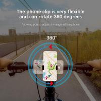 Gambar Dasudify Untoom Aluminum Alloy Bike Mobile Phone Holder Motorcycle Bicycle Handlebar Phone Mount Non-Slip Cell Phone GPS Clip for Bicycle Brand New dari Dasudify undefined 5 Tokopedia