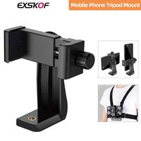 Gambar Dasudify For iPhone 360° Tripod Phone Mount 1/4"Screw Mobile Phone Clip Tripod Mount Adapter Adjustable For Samsung iPhone Huawei Realme Brand New dari Dasudify undefined 1 Tokopedia