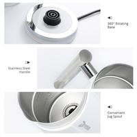 Gambar (IMPORT) DEVISIB Automatic Milk Frother Electric Hot and Cold for Making Latte Cappuccino Coffee Frothing Foamer Kitchen Appliances 220V dari BlessStore_1 undefined 5 Tokopedia