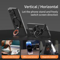 Gambar Dasudify Mobile Phone Finger Ring Magnetic Holder for Magsafe Strong Magnet Bracket 360 Degree Rotation Stand for iPhone 13 14 15 Xiaomi Brand New dari Dasudify undefined 5 Tokopedia