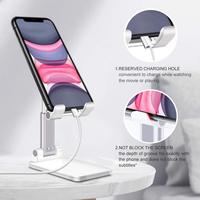 Gambar Dasudify Universal Adjustable Cell Phone Holder Charging Space Mobile Phone Holder Folding Tablet Stand for IPad for IPhone Huawei Xiaomi Brand New dari Dasudify undefined 4 Tokopedia