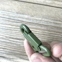 Gambar high quality Hiking Backpack Clasp Olecranon Molle Hooks Camping Survival Gear EDC Tactical Carabiner Military outdoor tools dari Black Tortoise undefined 4 Tokopedia