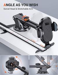 Gambar Dasudify Car Phone Holder Sucker Car Phone Mount Stand GPS Telefon Mobile Cell Support For Xiaomi Huawei iPhone 12 11 Pro Max X 7 8 Plus Brand New dari Dasudify undefined 5 Tokopedia