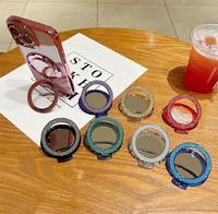 Gambar Dasudify New Ring Grip Magnetic Phone Holder Rotating Round Mirror Glitter Bling Holder for iPhone Redmi Samsung Mobile Phone Holder Brand New dari Dasudify undefined 4 Tokopedia