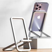 Gambar Dasudify Folding Mobile Phone Bracket Metal Phone Holder For Xiaomi iPhone Samsung Universal Desktop Stand Portable Brand New dari Dasudify undefined 1 Tokopedia