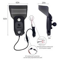 Gambar Dasudify Motorcycle Mobile Phone Holder 6.8 Inch Waterproof Shockproof Fast Charging Strong Magnetic Adsorption Motorcycle Accessories Brand New dari Dasudify undefined 5 Tokopedia