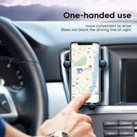 Gambar Dasudify Mobile Phone Holder In Car Air Vent Gravity Car Phone Holder Supprt Smartphone Auto Universal Cellphone Stand For Car Mount GPS Brand New dari Dasudify undefined 5 Tokopedia