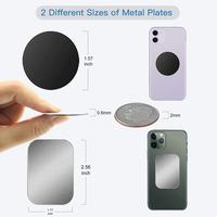 Gambar Dasudify 1/3/5PCS Metal Plate Sticker Disk Iron Sheet for Magnet Mobile Phone Holder For Magnetic Car Phone Stand Mount Holder Universal Brand New dari Dasudify undefined 4 Tokopedia