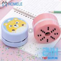 Gambar 2PCS Convenient Dust Sweeper Desktop Paper Scrap Rubber Scrap Vacuum Cleaner Mini Cute Style Table Sweeper Cleaning Supplies dari Noktoer undefined 1 Tokopedia